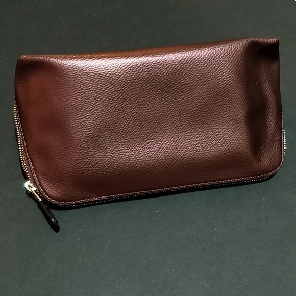 SOLD! * Coach Cherry Metallic Cosmetic Case Large F53387 - Picture 3 of 4